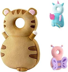 JunNeng Toddler Baby Head Protection Cushion Backpack Wear,Brown Tiger