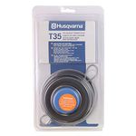 Husqvarna 537388101 Universal T35 Tap Advance Straight Shaft String Trimmer Head Prewound with .095-Inch Line , Black