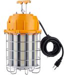 LED Temporary Construction Lights, LGL Lighting LED Temporary Area Work Light 150W 18,000lm (600W HID/HPS Replacement) 10ft Cord with US Plug Instant Use for Job Sites and Construction Areas