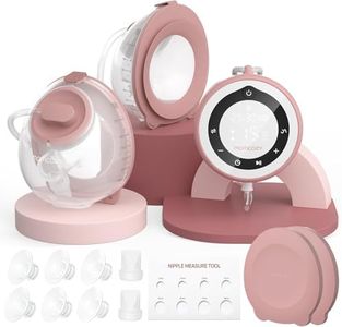 Momcozy V1 Pro Tire-lait électrique – Forte aspiration, double tire-lait portable, mains libres, avec 3 modes d'aspiration finement accordés et 15 niveaux, pompe à lait électrique avec anti-fuite
