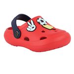 Neoz Unisex RED Clogs-7 Kids UK (K TOYZ)