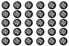 Hubops Girl Power Pin Button Badges Positive Quotes For Kids Girls Women Badge 44mm for T Shirts, School Bags, Backpacks, Cap, Clothes, Hoodie,Events, Gifts Accessories (pack of 30)