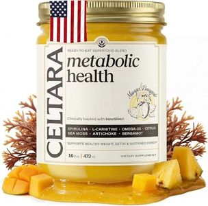 CELTARA Metabolic Blend, 16 fl oz — Spoonable Daily Wellness Ritual, Sea Moss 5.55g, L-Carnitine L-Tartrate & Fumarate, Bergamot, Artichoke, Blue Spirulina, Fish Oil EPA DHA, InnoSlim® 250mg