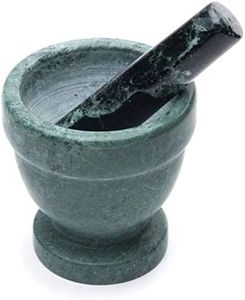 Fox Run 3823 Marble Mortar and Pestle, Green