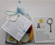 New Uncle To Be Gift, Fun, Novelty Survival Kit, From The Baby Bump, Keepsake Baby Feet Keyring Included, Greeting Card Alternative