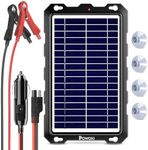 POWOXI 7.5W 12V Solar Battery Charg