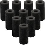 Poemtian 10PCS Filter Pre-Filter Foam Sponge Roll Water Inlet Protector Sponge Filter for Aquarium Fish Tank