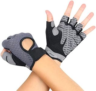 flintronic Gants de Fitness, 1 Paire Gants Respirants, pour Entraînements, Gym, Gymnastique, Halterophilie, Fitness, Barre de Traction, pour Unisexe