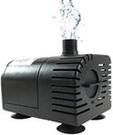 AEO Dry-Run Protection 12V-24V DC Brushless Submersible Water Pump, 410GPH, for Solar Fountain, Fish Pond, and Aquarium