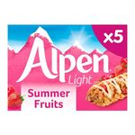 Alpen Light Summer Fruits Bar 19g x 5