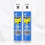 2 x 300ml Raìd Rapid Action Fly & Wasp Killer Spray, Leaves a Neutral Scent (Total 600ml)