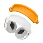 kwmobile Headband Cover Compatible with Apple AirPods Max - Headphones Cover Protector Silicone - Orange