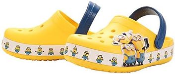 Crocs Unisex Kids Fun Lab Minions Multi Clog, Yellow, C4