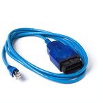 AntiBreak ENET Ethernet Cable R45J Bule OBD OBDII OBD2 Interface Coding f-Series Cable use for BMW- Compaitble with BMW INPA E-SYS-Blue