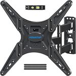 MOUNTUP TV Wall Mount for Most 26-55 Inch LED OLED LCD TVs,Full Motion Wall Mount TV Bracket with Swivel Articulating Arm,Up to 400x400mm & 88lbs MU0014