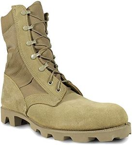 MCRAE Legacy Combat Boot with Panama Sole, Coyote Brown, 8 Wide