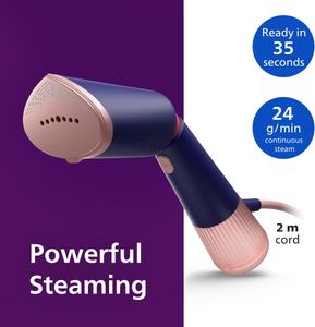 Philips 5000 Handheld Garment Steamer – Marine Blue