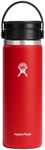 Hydro Flask 20 oz Wide Mouth with Flex Sip Lid Stainless Steel Reusable Water Bottle Goji - Vacuum Insulated, Dishwasher Safe, BPA-Free, Non-Toxic