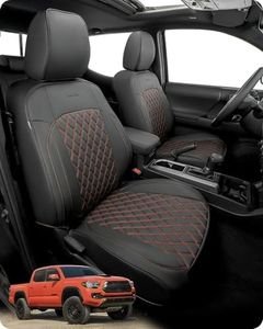 Super Cover for Toyota Tacoma Seat Coverst-Brown