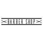 Barber Shop Scissors Window Sticker Hair Salon Hairdressers Vinyl Decal