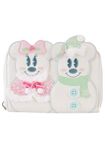 Loungefly Disney Mickey & Minnie Pastel Snowman Wallet | Loungefly Disney Standard