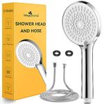 Magichome Shower Head and Hose 2M, Shower Head High Pressure with 5 Modes, Universal Handheld Shower Head to Increase Pressure