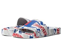 Champion Ipo C Logo (Big Kid) White/Scarlet/Surf The Web 6 Big Kid M