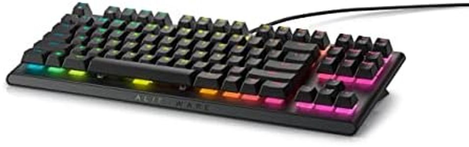 Alienware 420k Tenkeylees Gaming Keyboard - AlienFX RGB 16.8 Million Colours, Cherry MX Red Switches - Dark Side of The Moon