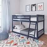Max & Lily Low Bunk Bed, Twin-Over-