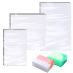 300 Pieces Clear POF Shrink Wrap Bags 3 Sizes Polyolefin Heat Film Wrap Set Home Supply for DIY Storage Packaging Photo Frames Soap Candles Oil Bottles (4 x 6 Inches, 5 x 8 Inches, 6 x 6 Inches)