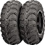 Pair of ITP Mud Lite (6ply) ATV Tires 24x8-12 (2)