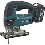 Makita DJV180RFJ Pendulum Jigsaw, 135mm, 18V, 2x3Ah, Black/Cyan