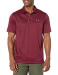 Under Armour Men's Tech Golf Polo , Maroon (609)/Graphite , XX-Large