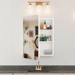 SOOWERY Medicine Cabinet Mirror 19.