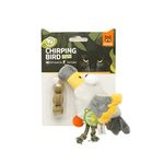 BarkButler x Fofos Eagle Cat Toy, Yellow|3 US Grade Organic Catnip Balls|Motion Activated Bird Sounds|Super Soft Fabrics|for Kittens,Older Cat Breeds