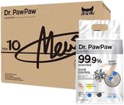 Tofu Cat Litter 45 Lbs, Dr. PawPaw Clumping Cat Litter, Honeysuckle Scent, Dust-Free Keep Kitty Tidy, Superior Odor Control Keep Step Fresh