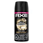 AXE Gold Temptation Deodorant Body Spray for long-lasting odour protection, Gold Amber, Aluminum-free Deodorant, 113g