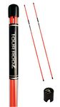 Longridge Golf Practice Aid Tour Rodz Alignment Sticks Orange