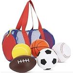 Neliblu Foam Sports Toys with Bag, 