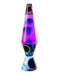 Spencer's Lost Planet Lava Lamp - 14 Inch | Exclusively at Spencer's | Multi-Color Base | Purple Liquid | Blue Wax | Home décor