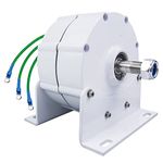 Tqing Generator Low Speed 8000W 12V 24V 3 Phase Gearless Permanent Magnet AC Alternators for Wind Water Turbine Diesel Engine,220v