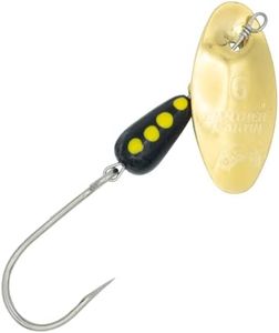 Panther Martin PMRBL_4_G Single Hook Barbless Teardrop Spinners Fishing Lure - Barbless Gold - 4 (1/8 oz.)