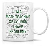 Retreez Funny Mug - I'm A Math Teac
