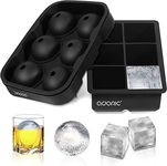 Adoric Ice Cube Molds for Whiskey, 