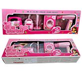 Dhairya D Enterprise Household Set for Kids, Girls (Set of 4) Pretend Play Set Includes Washing Machine, Vacuum Cleaner, Sewing Machine and Iron Kids Toy Set