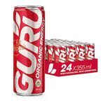 GURU Organic Energy Drink - Original - Enhance your physical and mental Energy - Plant Based Ingredients - Non-GMO - Healthy Energy - Vegan - Low Sugar - Natural Caffeine - 355 ml (Pack of 24)