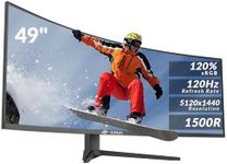 CRUA 49 Inch Curved Gaming Monitor,