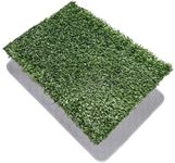 AbovePrime 53 * 61cm Artificial Grass and Washable Dog Pee Pads Set, Reusable for Dogs Potty Training Grass Pee Pad,Waterproof Pet Training Turf for Indoor/Outdoor Use
