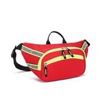 First Aid Hip Pack Nurse Waist Organizer Lifeguard Fannypack Waist Bag Waterproof Fanny Packs for Women Trauma Bag Medical Supplies for Lifeguards Paramedics First Responders Camping Hiking Car