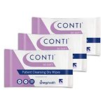 Conti SoSoft Large Heavyweight Dry Patient Cleansing Wipes (3 Packs of 100)